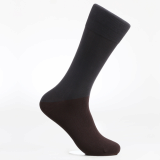 Men_s dress socks _ Dark gray block socks_Egyptian cotton